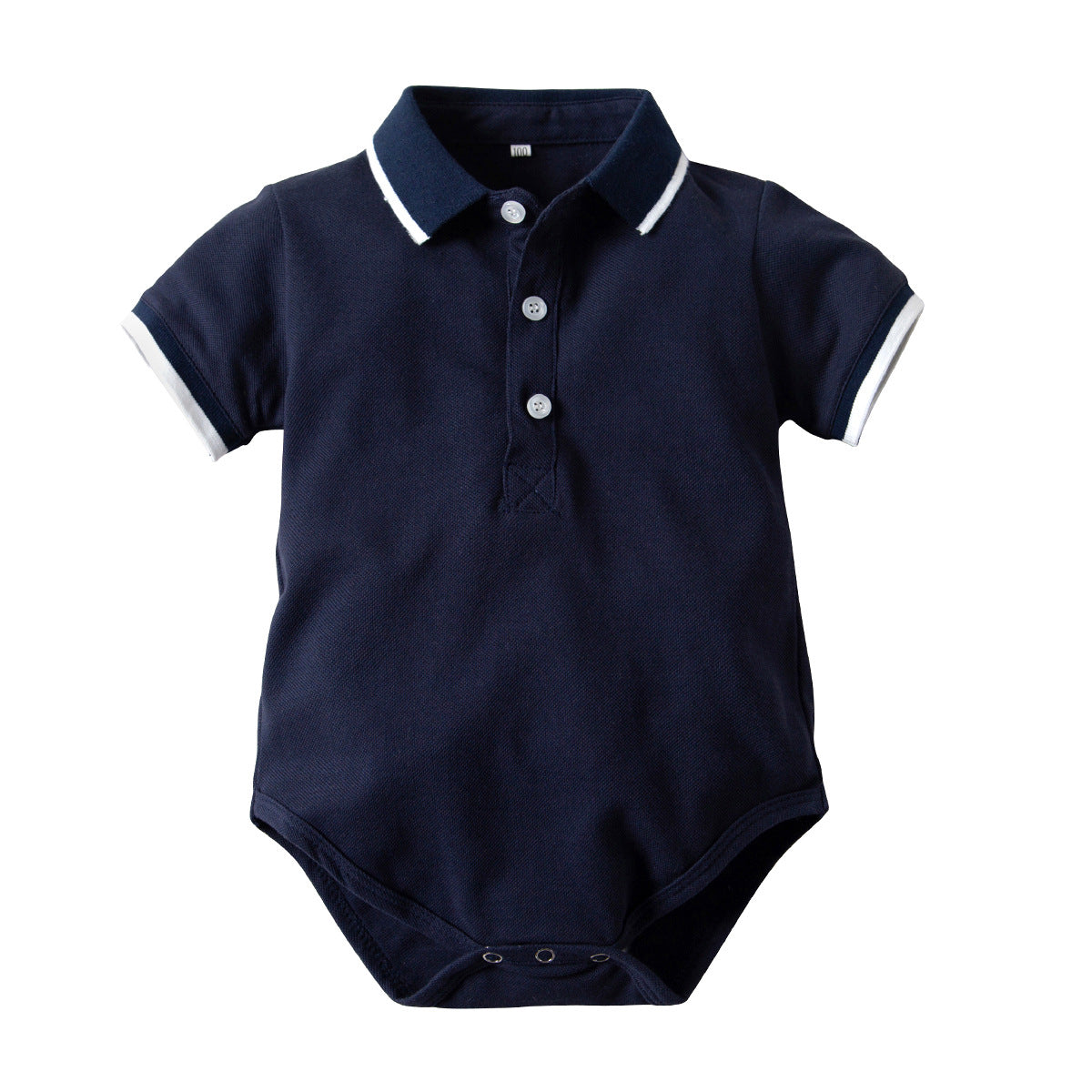 Baby's Cotton Short-sleeved Shorts Set gentleman's Boys' Set