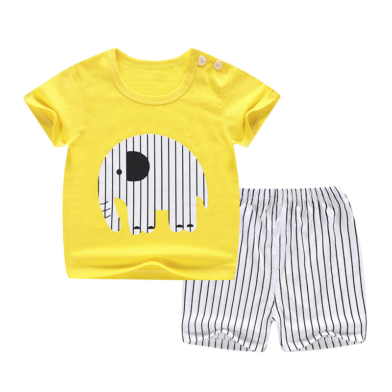 short Sleeve Set  Baby's Clothes Korean Style