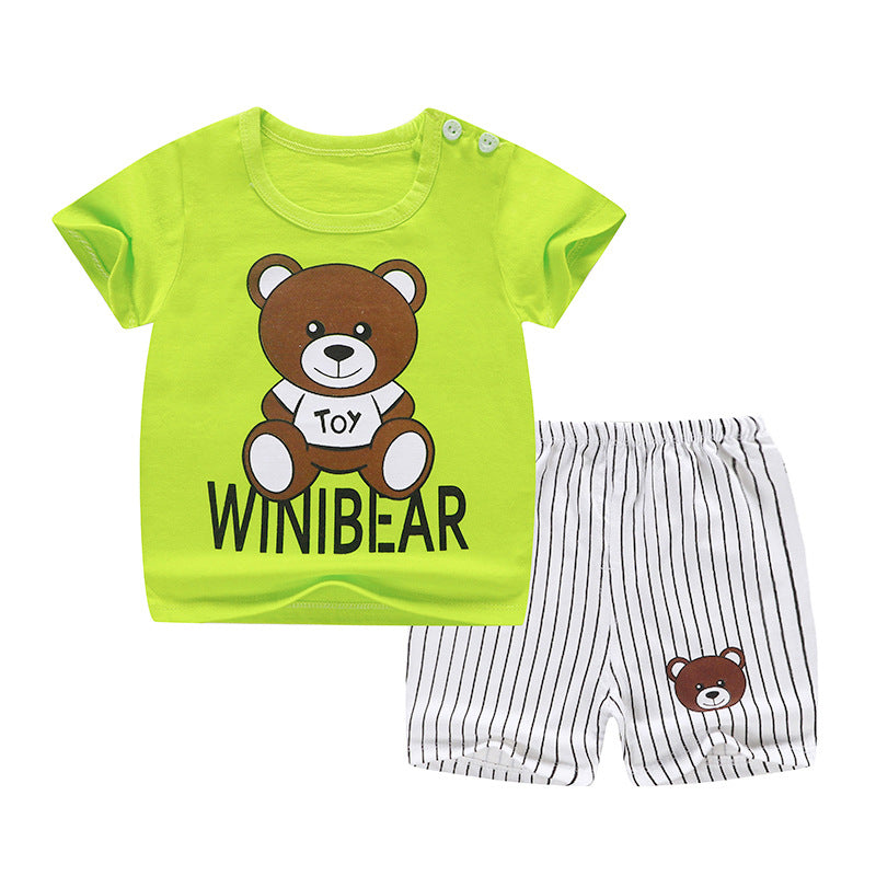 short Sleeve Set  Baby's Clothes Korean Style