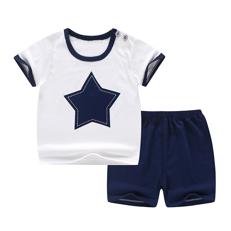 short Sleeve Set  Baby's Clothes Korean Style