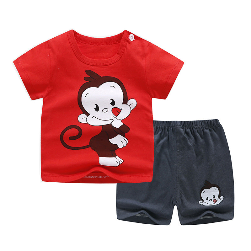 short Sleeve Set  Baby's Clothes Korean Style