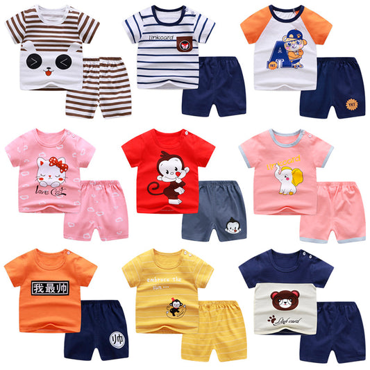 short Sleeve Set  Baby's Clothes Korean Style