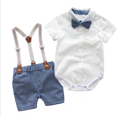 Summer Men's Baby Gentle Suit Two-piece