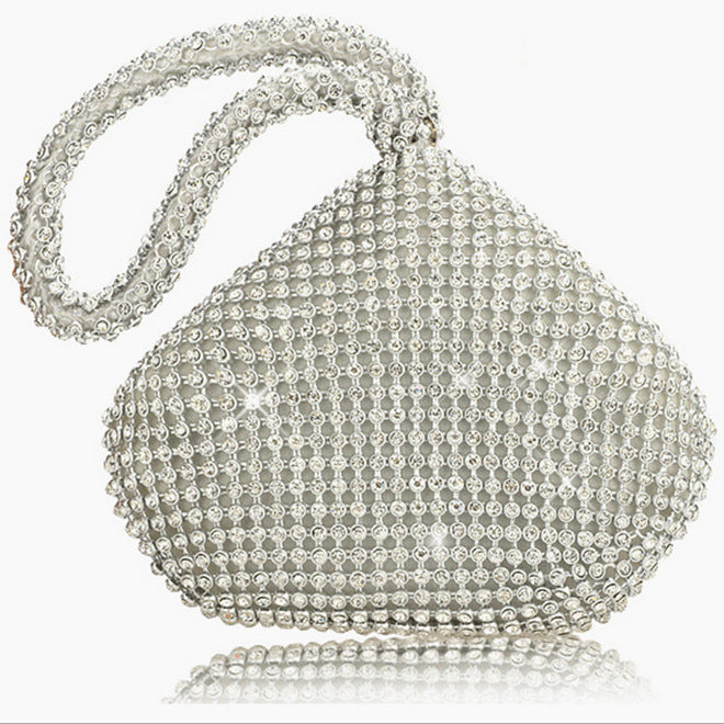 Handmade Rhinestone Dinner Crossbody Bag