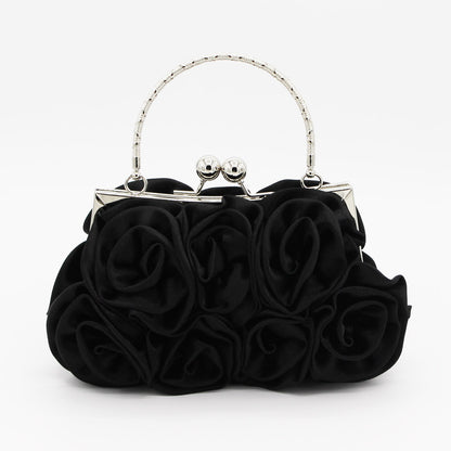 Rose Flower Bride Bag Crossbody Bag