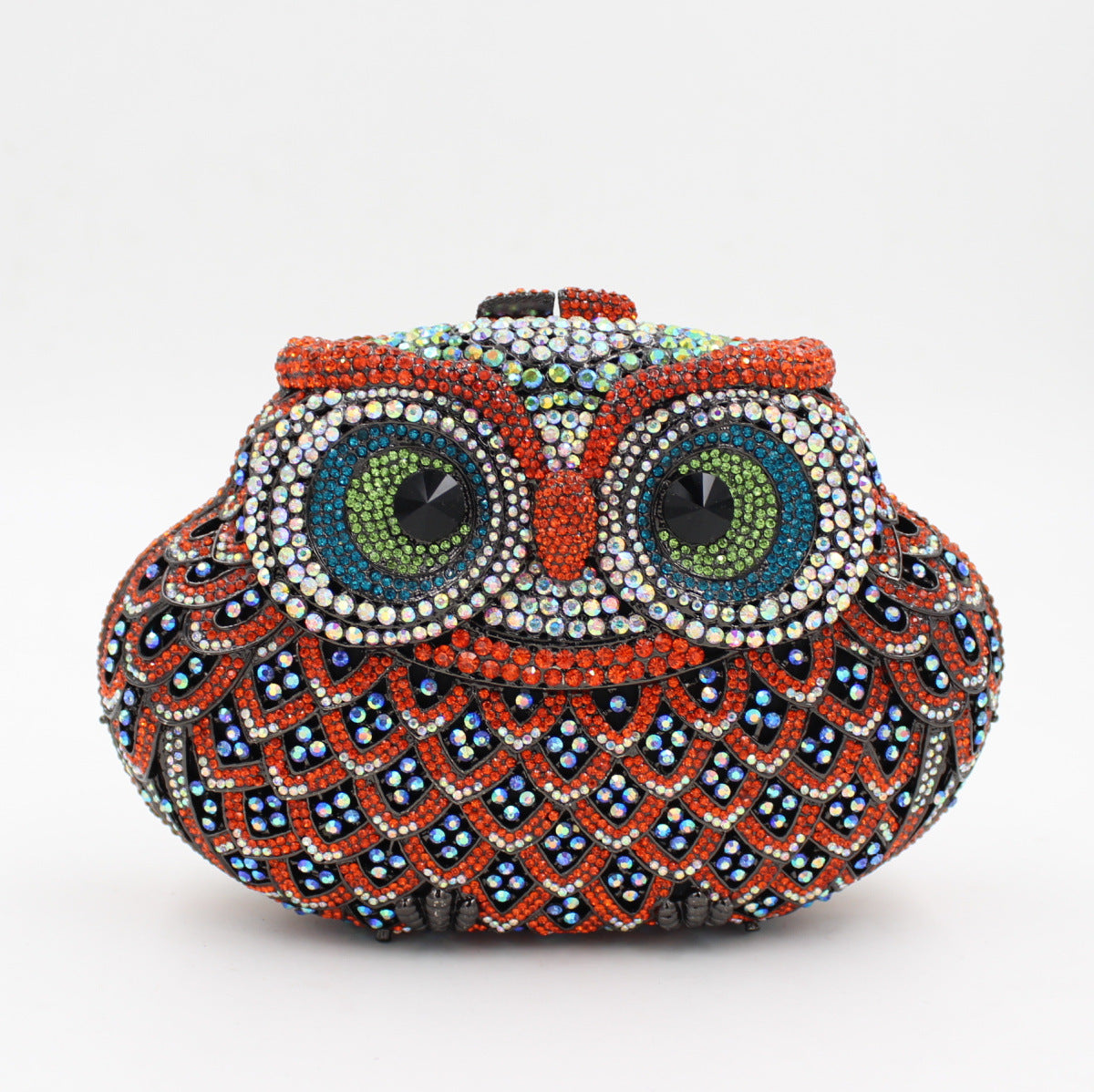 Owl Diamond Rhinestone Hand-held  Bags