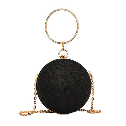 Niche Round Ball Crossbody Chain Bag