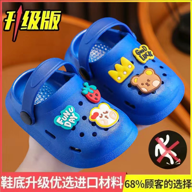 Children's Slippers Summer Boys And Girls Cartoon Shoes Baby Slippers