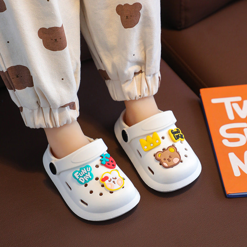 Children's Slippers Summer Boys And Girls Cartoon Shoes Baby Slippers