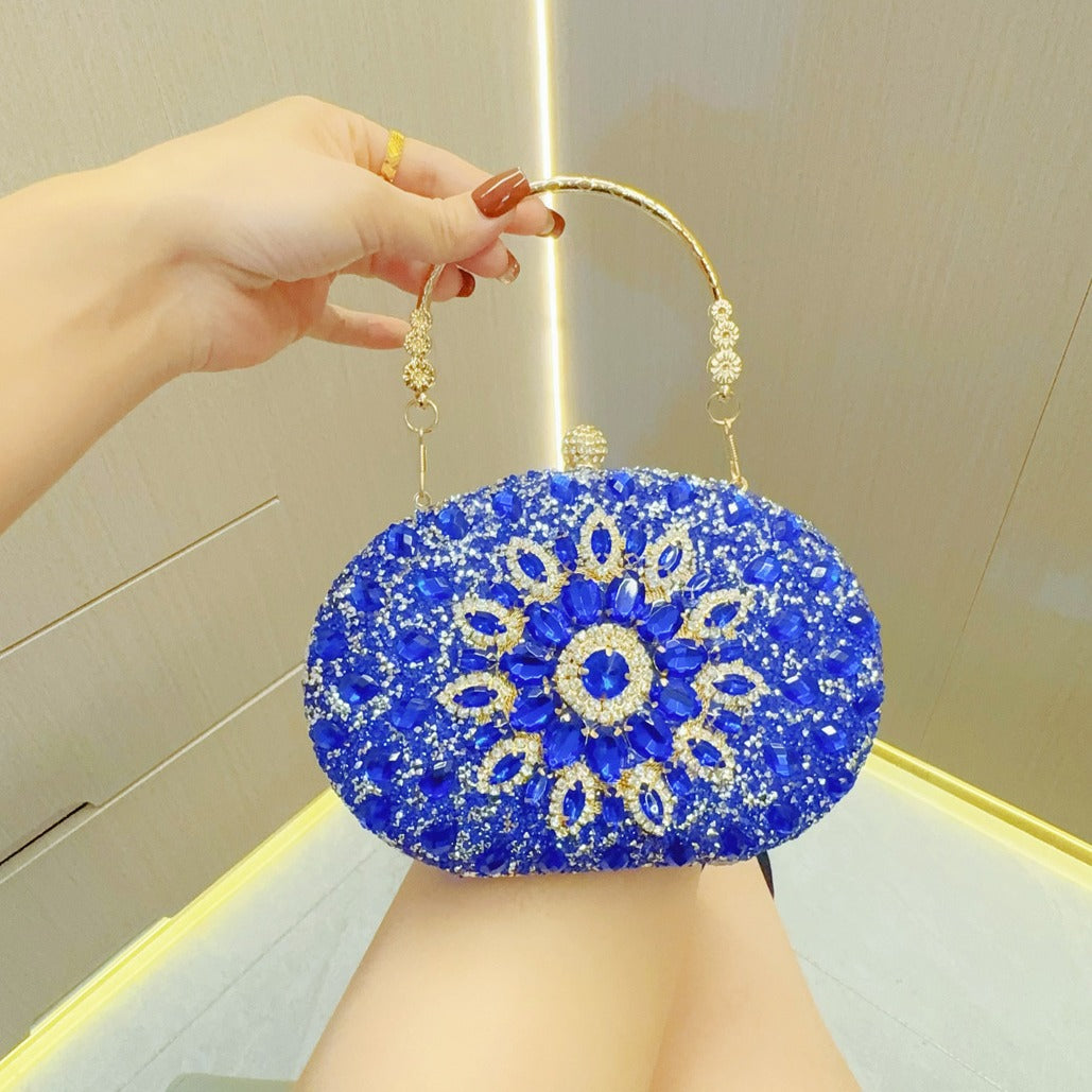 Rhinestone Clutch Diamond-embedded Bag