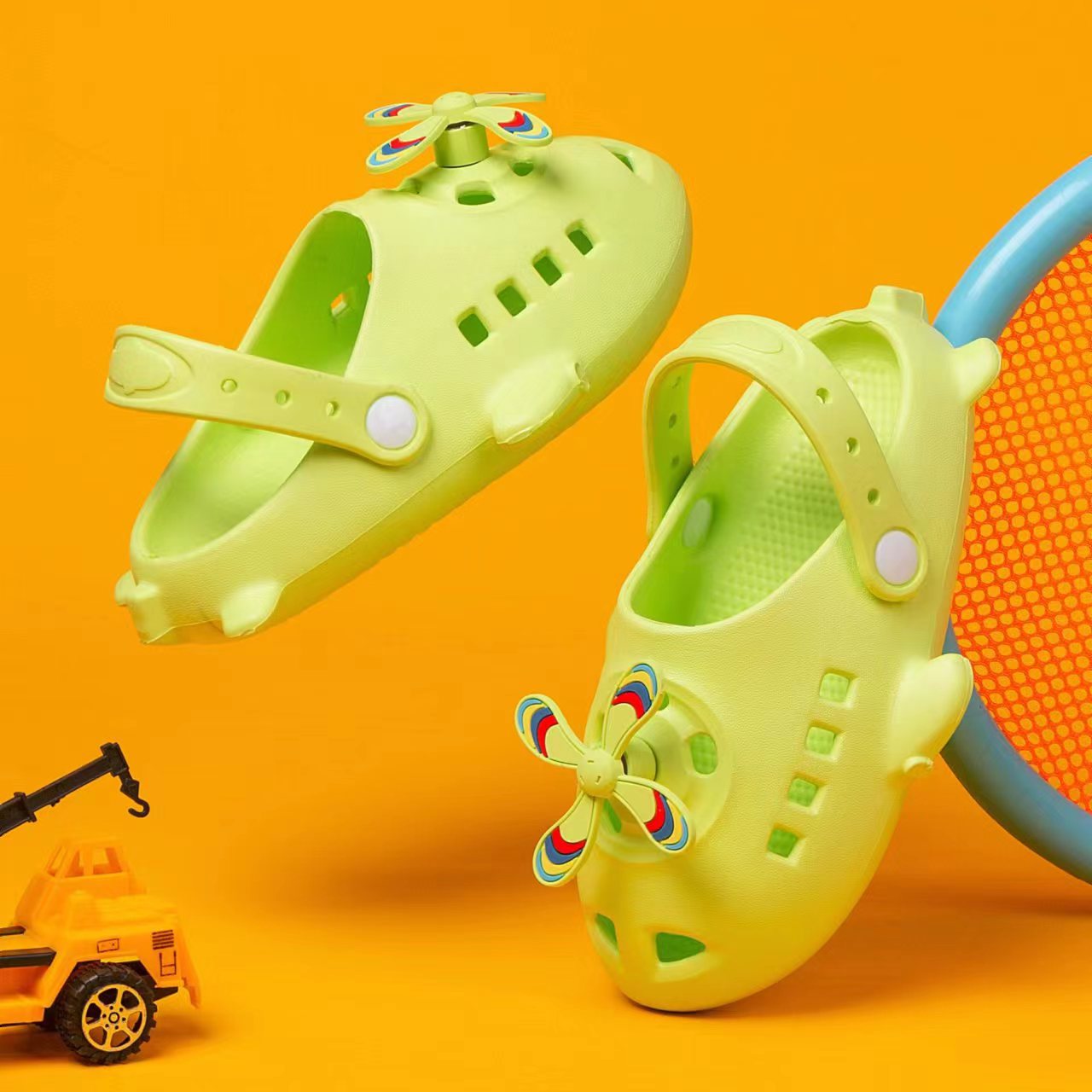 Airplane Children Slippers indoor Water-resistant Non-slip