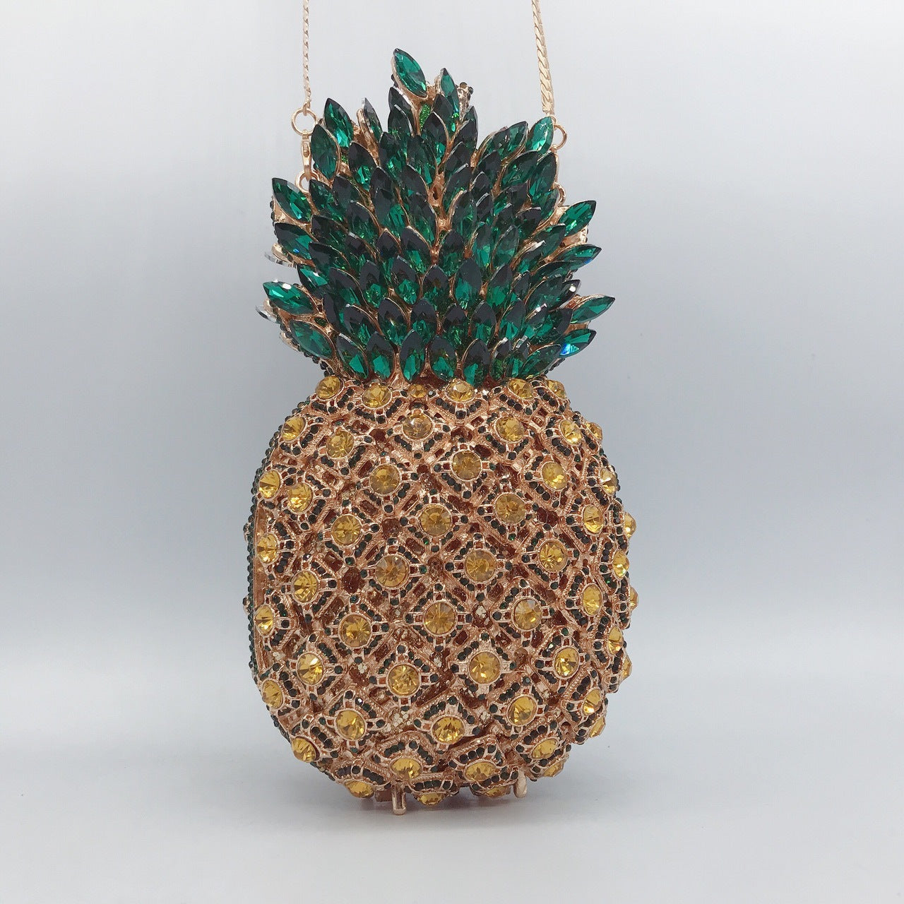 Rhinestone Pineapple Party Full Diamond Bag