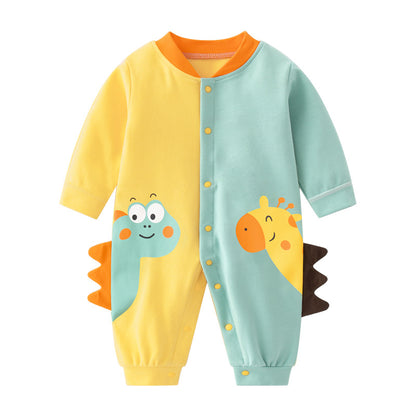 Baby Jumpsuit Baby  Cotton Long-sleeve Jumpsuit