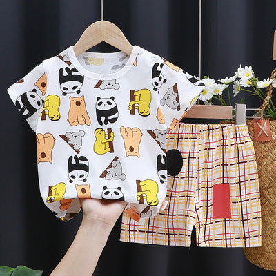 short Sleeve Set  Baby's Clothes Korean Style