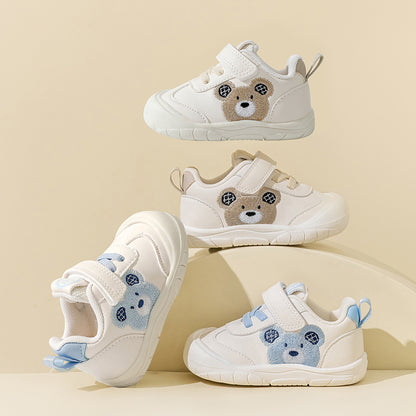 White Shoes Non-slip Casual Sneakers Breathable Baby Shoes