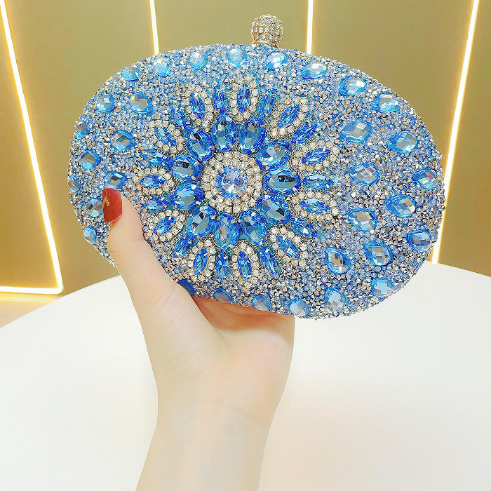 Rhinestone Clutch Diamond-embedded Bag