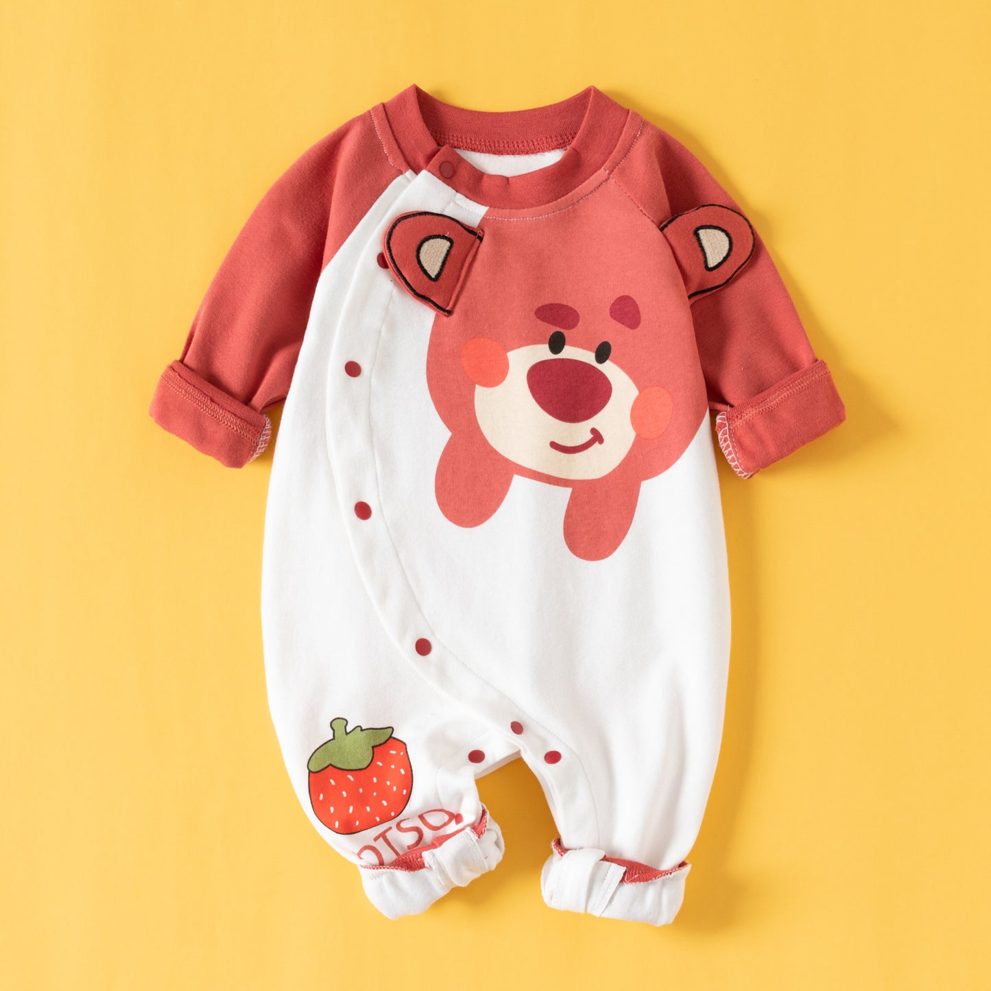 Baby Jumpsuit Baby  Cotton Long-sleeve Jumpsuit