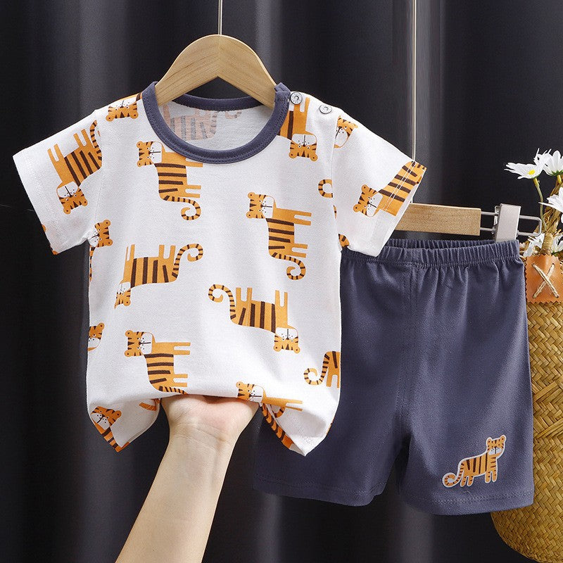 short Sleeve Set  Baby's Clothes Korean Style