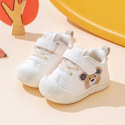 White Shoes Non-slip Casual Sneakers Breathable Baby Shoes