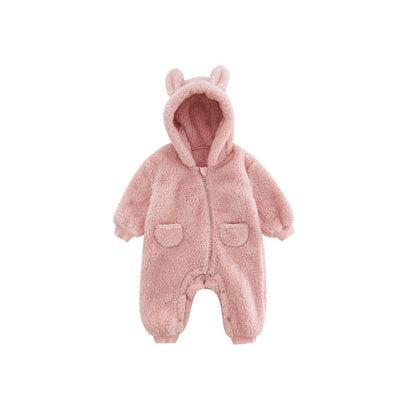 Spring Baby Jumpsuit For Girls, Boys And Girls Clothing Animal Plush Climbing Clothing Cross-border OZON