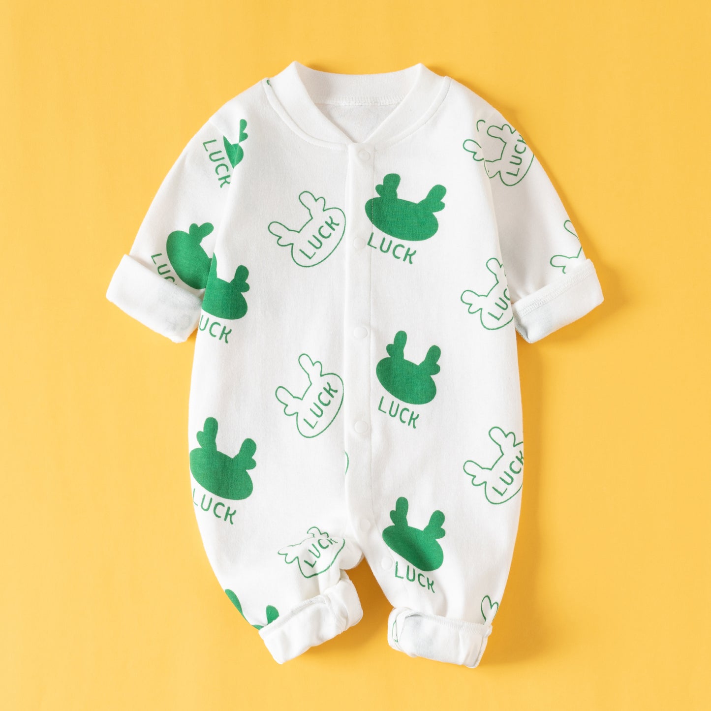 Baby Jumpsuit Baby  Cotton Long-sleeve Jumpsuit