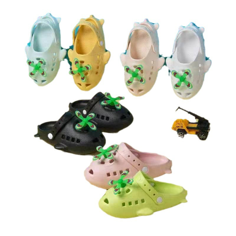 Airplane Children Slippers indoor Water-resistant Non-slip