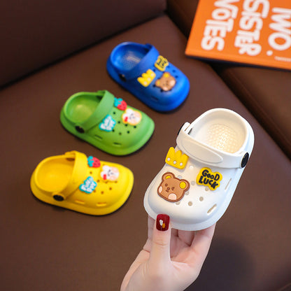 Children's Slippers Summer Boys And Girls Cartoon Shoes Baby Slippers