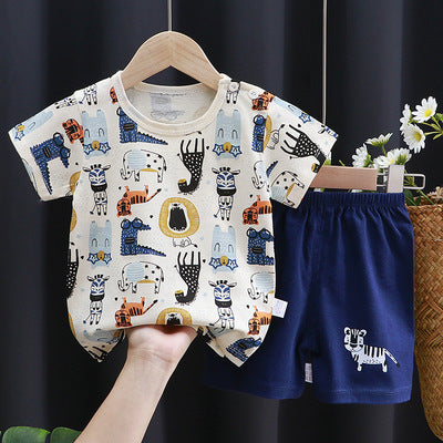 short Sleeve Set  Baby's Clothes Korean Style