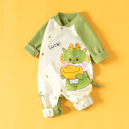 Baby Jumpsuit Baby  Cotton Long-sleeve Jumpsuit