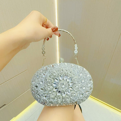 Rhinestone Clutch Diamond-embedded Bag