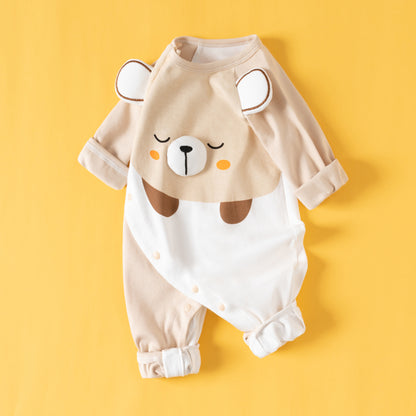 Baby Jumpsuit Baby  Cotton Long-sleeve Jumpsuit