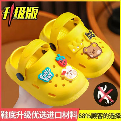 Children's Slippers Summer Boys And Girls Cartoon Shoes Baby Slippers