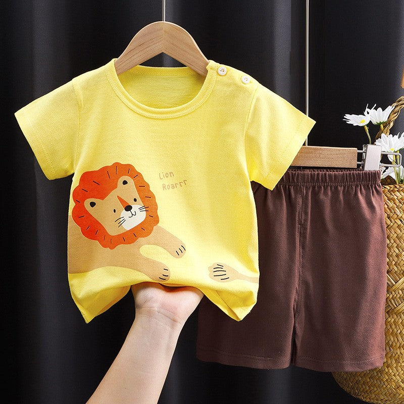 short Sleeve Set  Baby's Clothes Korean Style