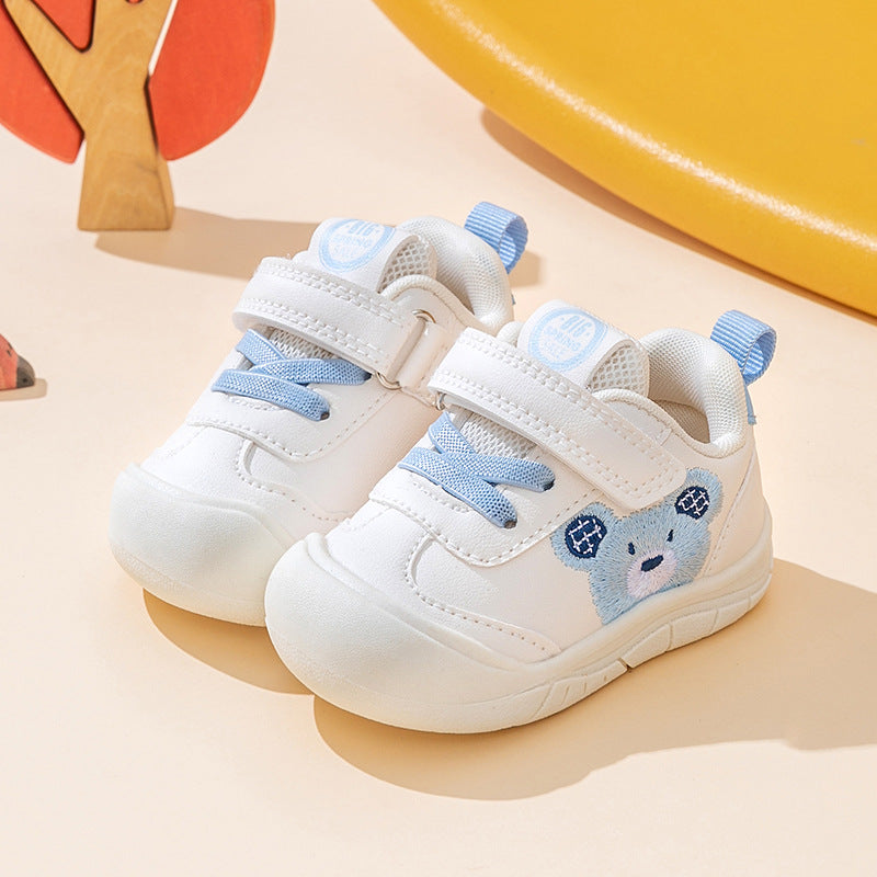 White Shoes Non-slip Casual Sneakers Breathable Baby Shoes