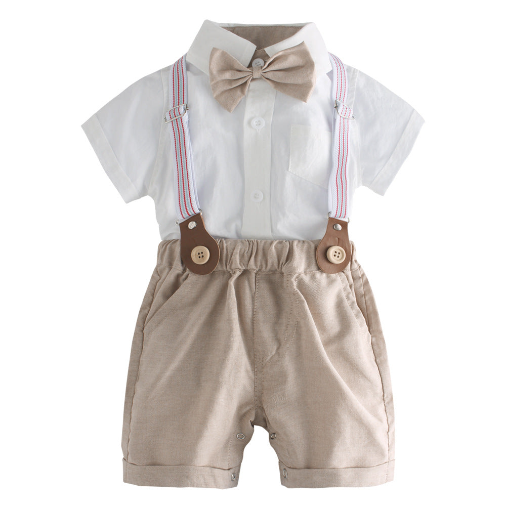 Summer Men's Baby Gentle Suit Two-piece