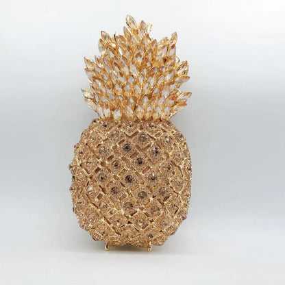 Rhinestone Pineapple Party Full Diamond Bag