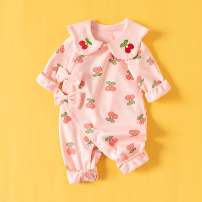 Baby Jumpsuit Baby  Cotton Long-sleeve Jumpsuit