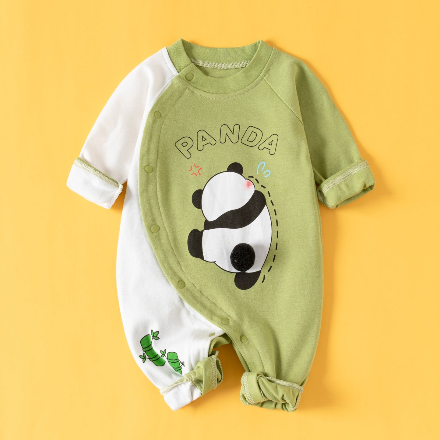 Baby Jumpsuit Baby  Cotton Long-sleeve Jumpsuit