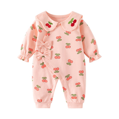 Baby Jumpsuit Baby  Cotton Long-sleeve Jumpsuit