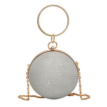 Niche Round Ball Crossbody Chain Bag