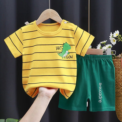 short Sleeve Set  Baby's Clothes Korean Style