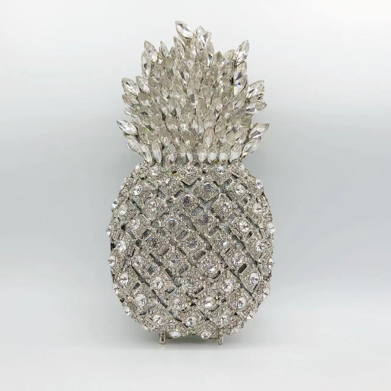 Rhinestone Pineapple Party Full Diamond Bag