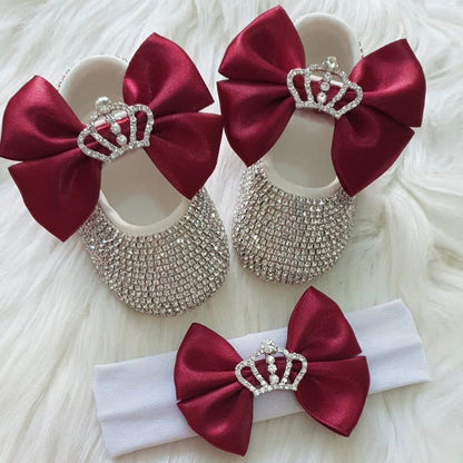 New European And American Children&#039;s Photography Props Photo Studio Newborn Baby Photo Foreign Trade Photo Props Baby Rhinestone Shoes