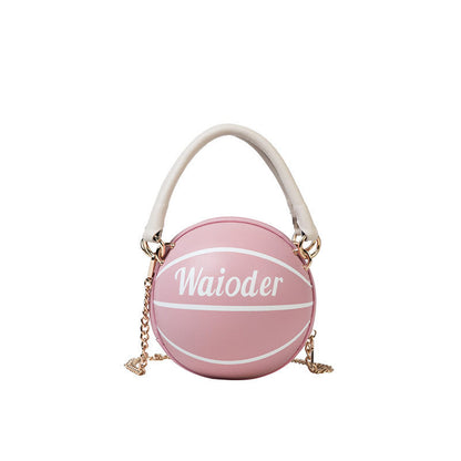 Basketball Shape Chain Shoulder HandBag